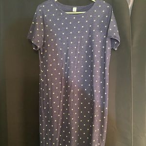 Blue Starred Dress